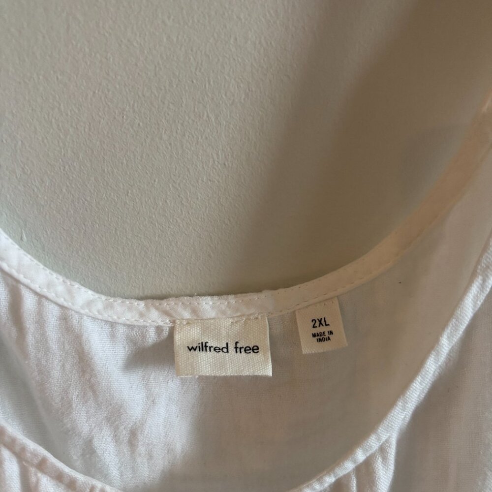 Aritzia/Wilfred White Sundress 2XL - Picture 3 of 5